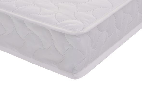 Obaby Pocket Sprung Single Mattress, white