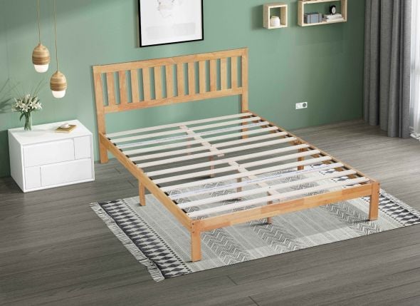 Flair Urban Wooden Bed Frame