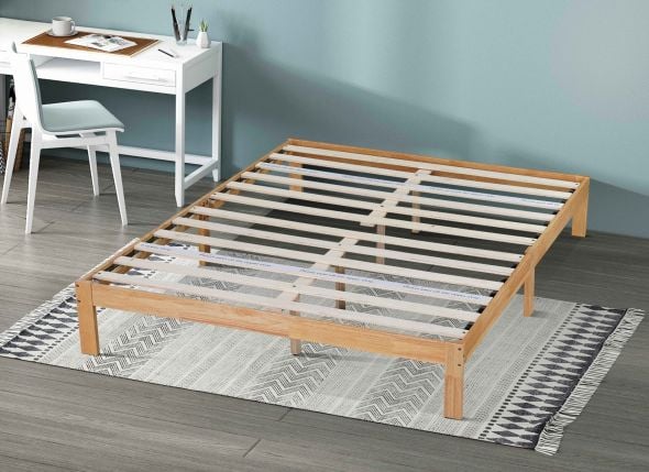 Flair Urban Wooden Platform Kingsize Bed Frame