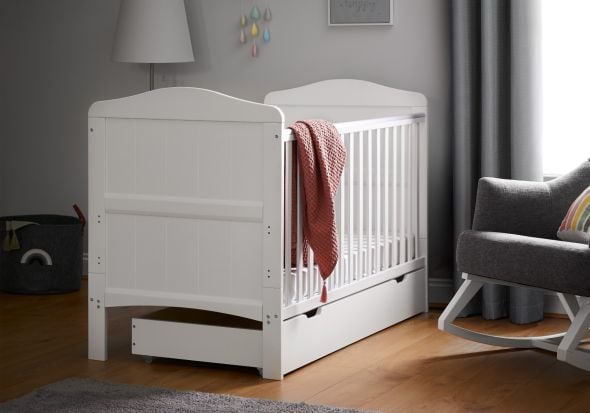 Obaby Whitby Cot Bed & Under Drawer
