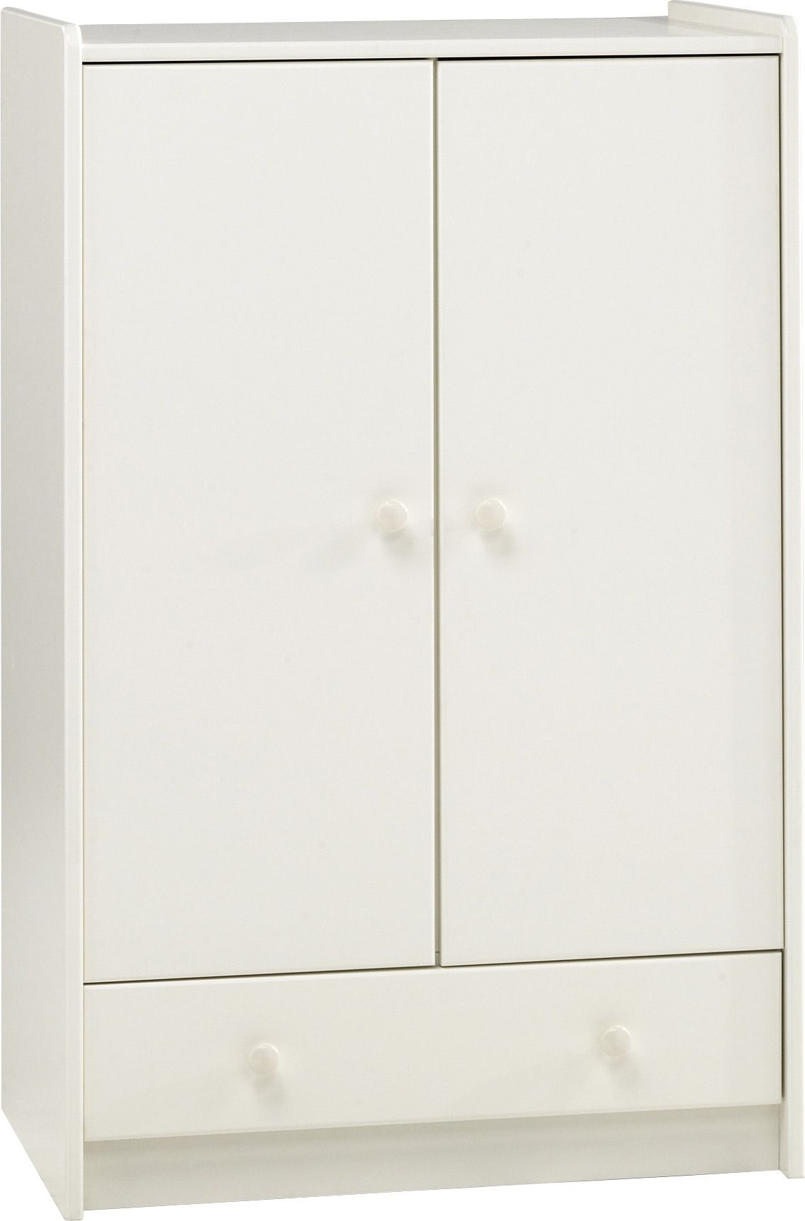 Steens For Kids 2 Door 1 Drawer Low Wardrobe