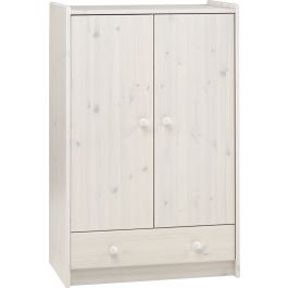 Steens For Kids 2 Door 1 Drawer Low Wardrobe