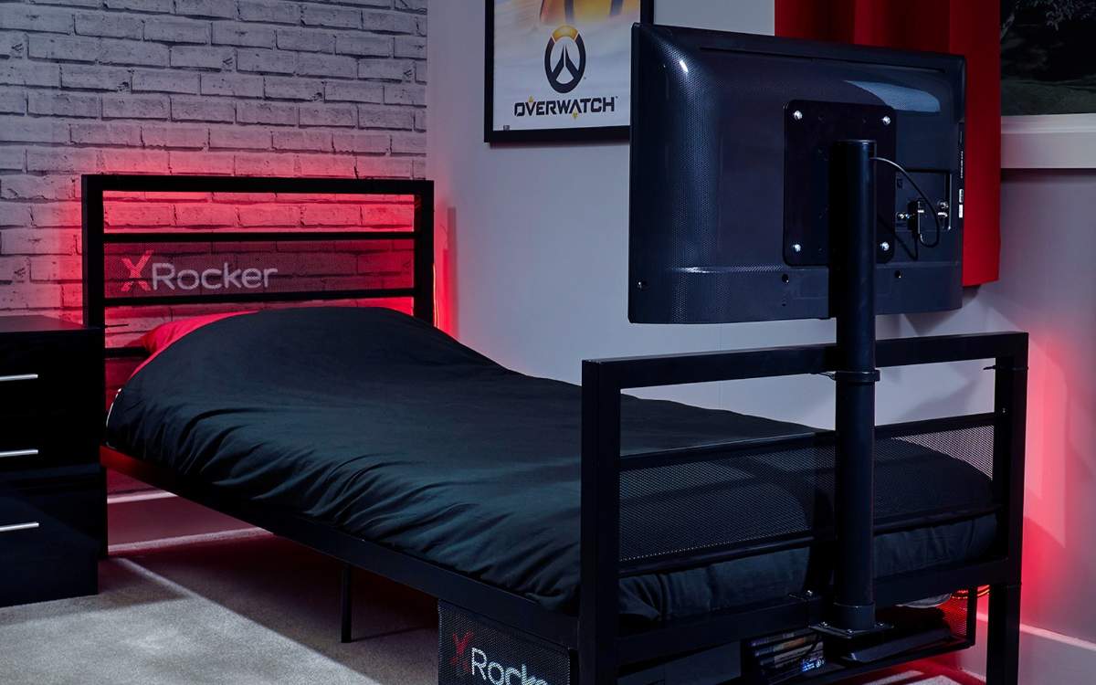 tv gaming bed