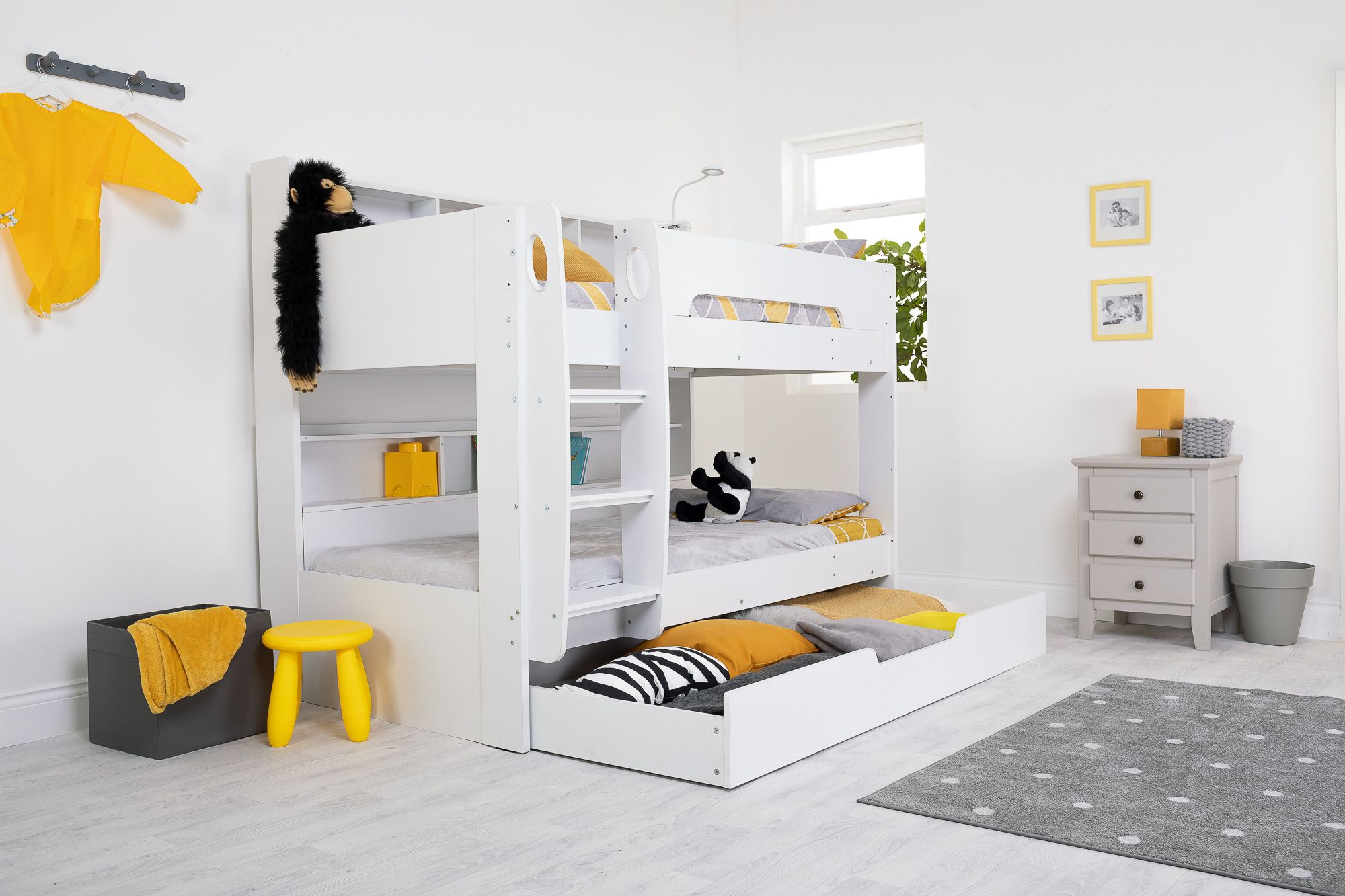 Interstellar Flair Furnishings Bunk Bed in Grey